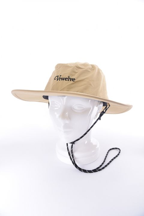 【26SS】 AWA WIDE HAT / ブランドロゴ サファリハット (ベージュ)