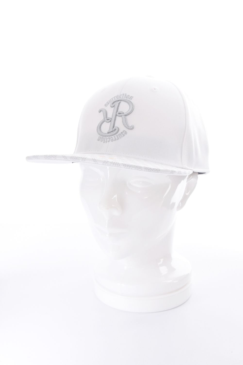 【26SS】  GM BRIM CAP FLAT / GM ブリムキャップ フラット (ホワイト/グレー)