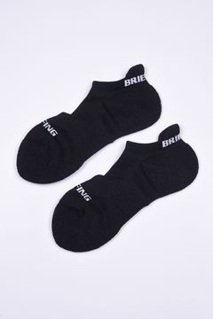 【26SS】 WASHI SHORT SOCKS / コーデュラコットン ショートソックス (ブラック)