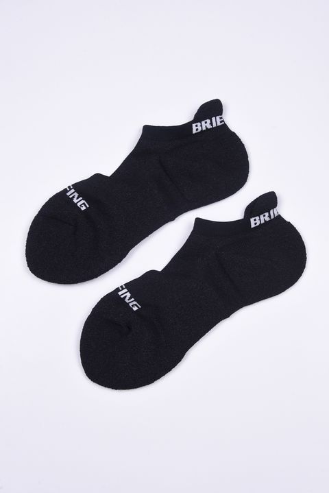 【26SS】 WASHI SHORT SOCKS / コーデュラコットン ショートソックス (ブラック)