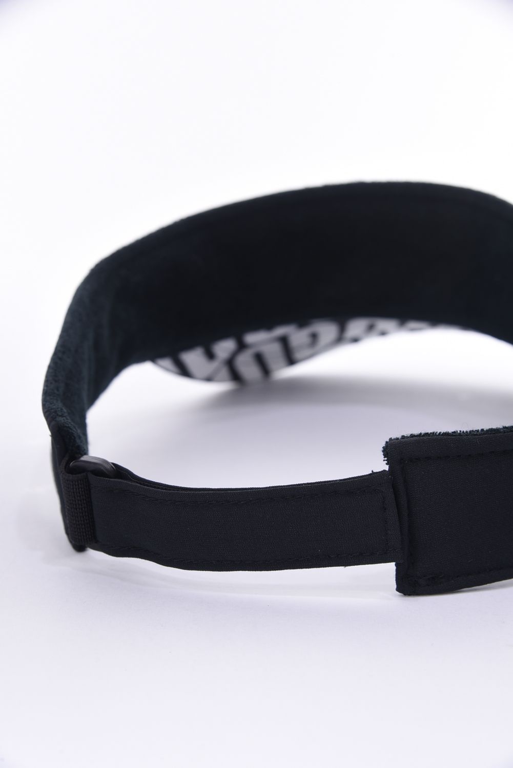 VISOR / ツバ裏ロゴ サンバイザー ブラック