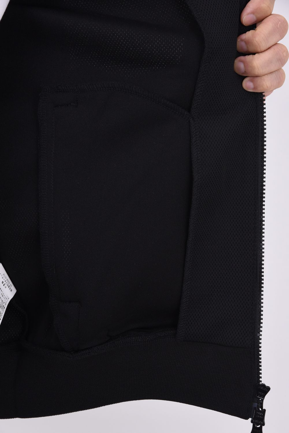 【26AW】 OH SB PARKA / サイドボックスロゴ バックプリント ジップアップパーカー (ブラック)