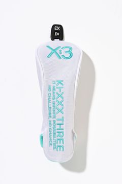 【先着順にてお取り寄せ】【銀行振込・代金引換不可】【返品・交換不可】 UTILITY COVER / ユーティリティヘッドカバー (ホワイト/ターコイズ) (ご注文から1週間ほどで入荷予定)