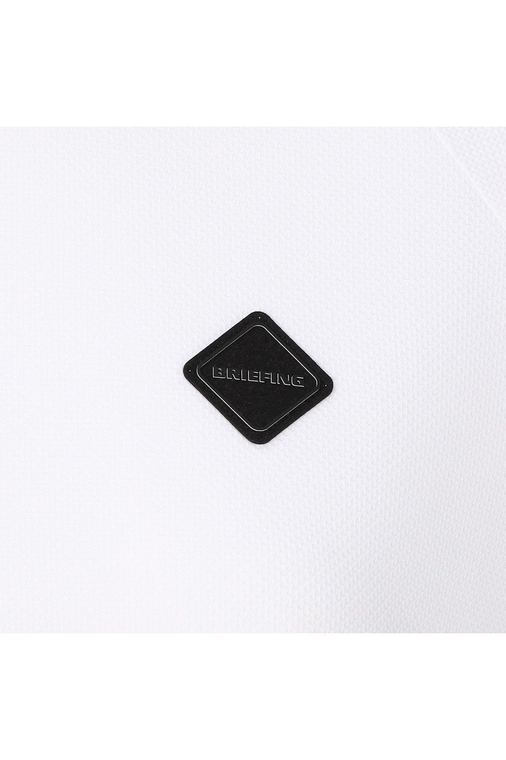 【26SS】【レディース】 WOMEN’S LINE HIGHNECK RF / カノコ生地 ラインロゴテープ リラックスフィット モックネックTシャツ (ホワイト)