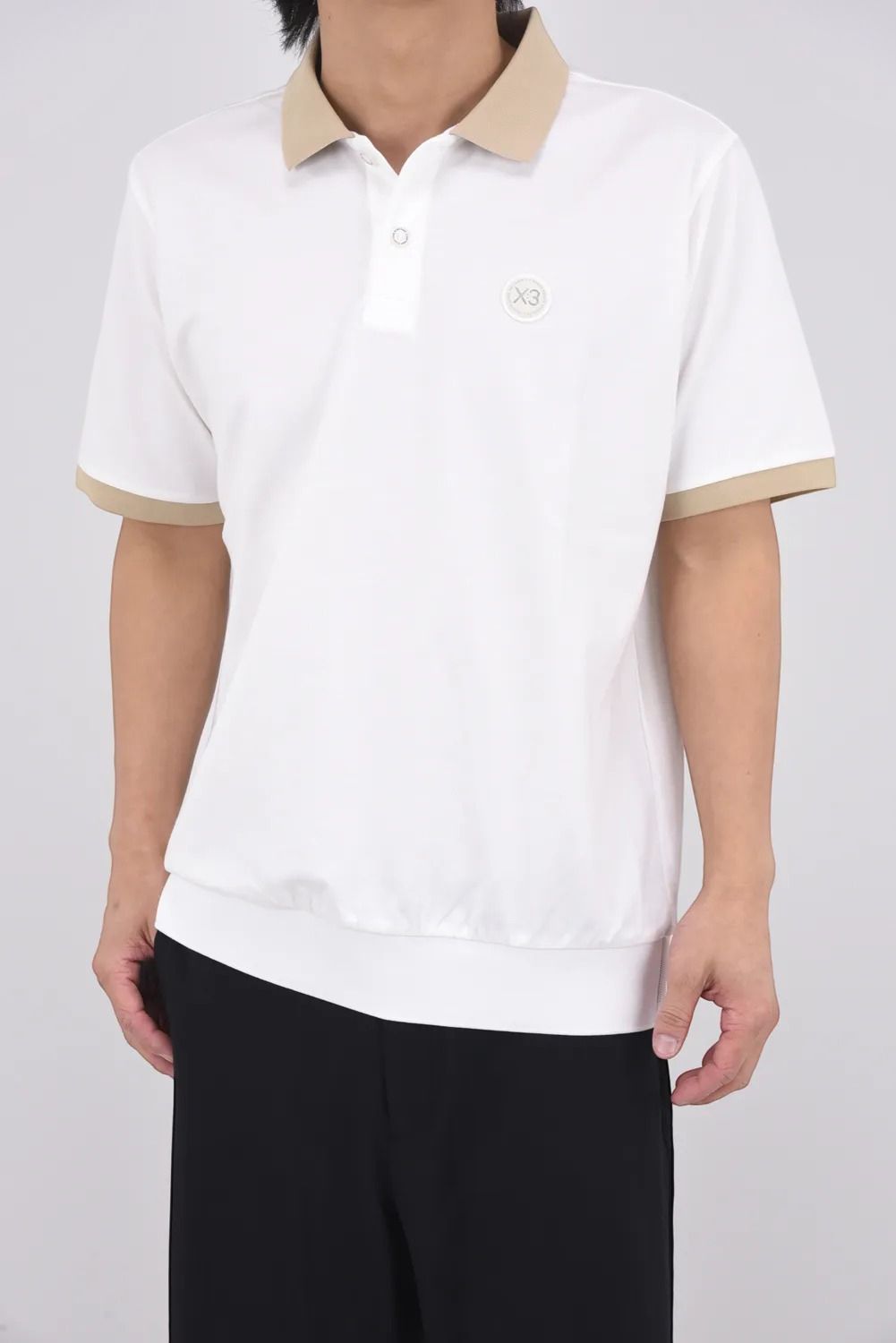 【ポイント10倍】【26SS】 CLERIC COLLAR COOL POLO SHIRT / クレリックカラー ポロシャツ (オフホワイト)