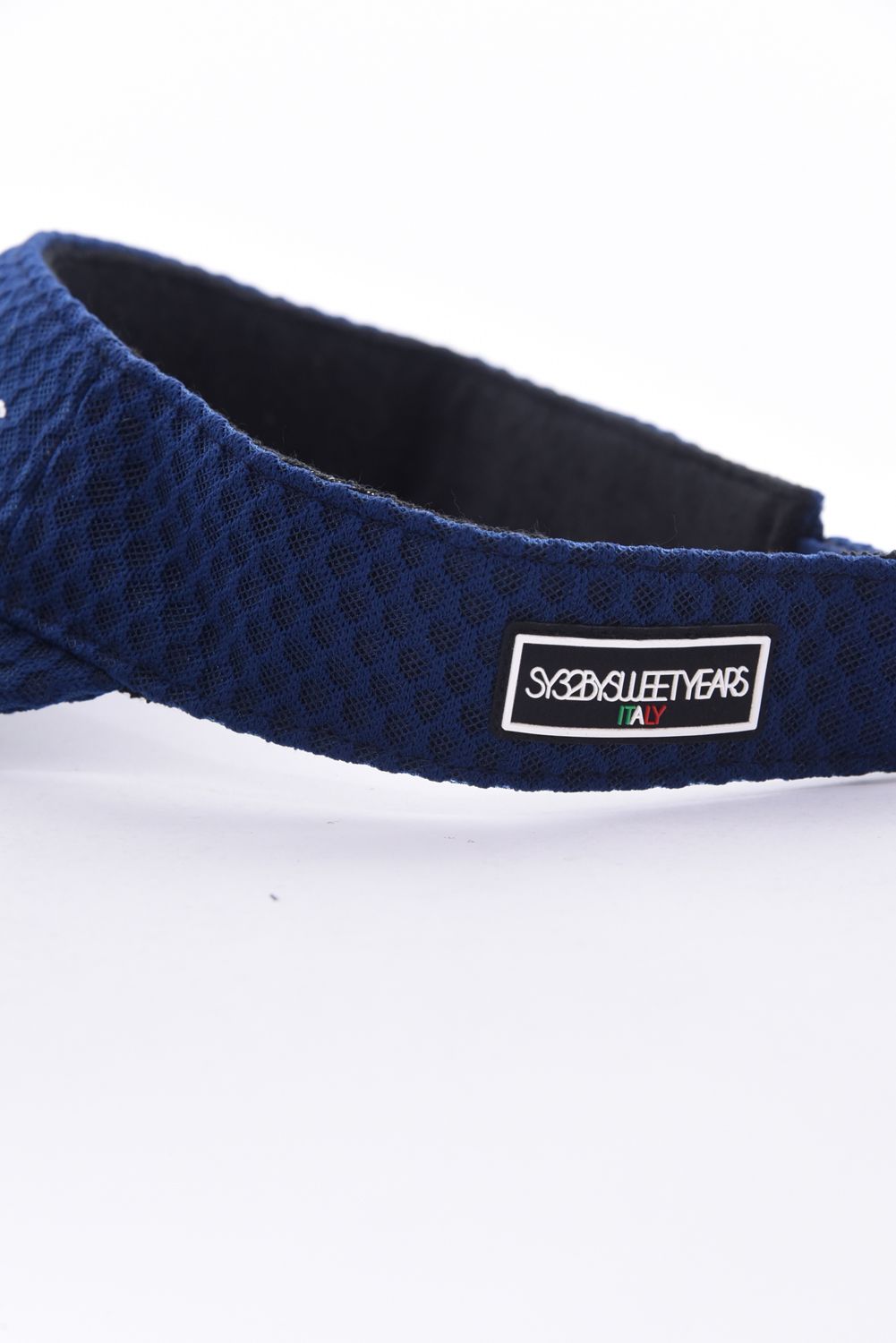 【26SS】 MESH EMB SUN VISOR / メッシュ ロゴ刺繡 サンバイザー (ネイビー)