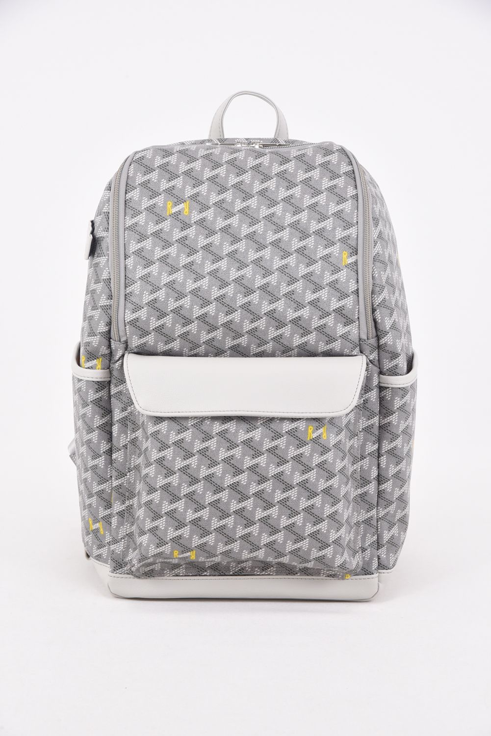 LARUS No.2 (ラルス) / ブランド オリジナルテキスタイル スリムタイプ バックパック (シルバーグレー)*