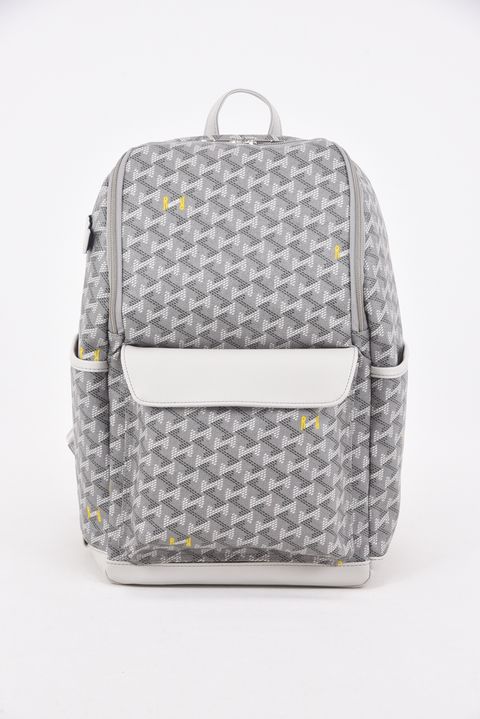 LARUS No.2 (ラルス) / ブランド オリジナルテキスタイル スリムタイプ バックパック (シルバーグレー)*