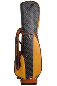 【銀行振込・代金引換不可】【返品・交換不可】【10周年記念カラー】 RALLINA  No.3 (ラリーナ) / ブランドオリジナルテキスタイル カートタイプ キャディバッグ (クラシックブラック)*