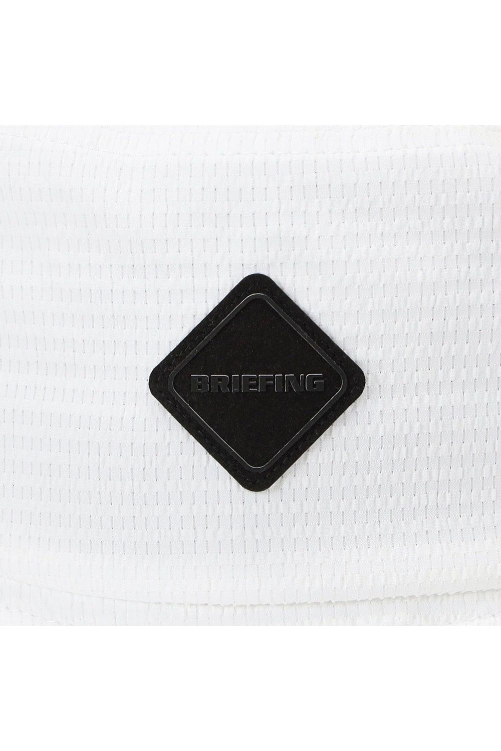 【26SS】【レディース】 WOMEN'S SEERSUCKER CORD STRAP WIDE HAT / シアサッカー コードストラップ付き バケットハット (ホワイト)