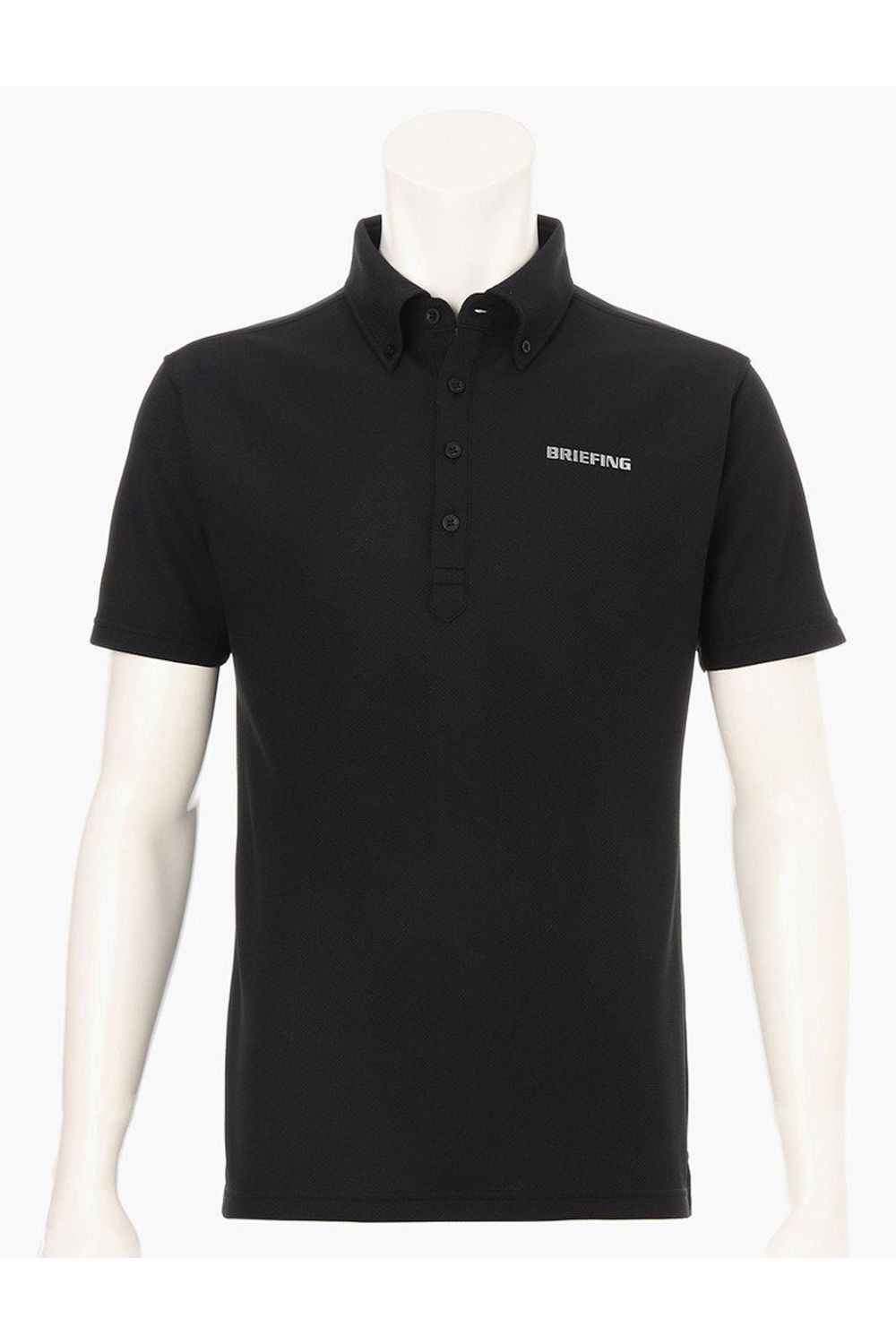 【26SS】 MEN'S DRESS BD SHIRT / ベーシック ボタンダウンカラー ポロシャツ (ブラック)