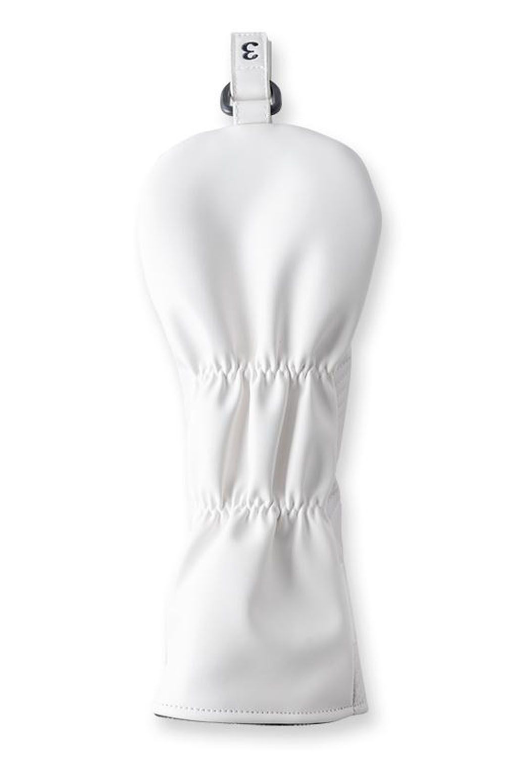 【期間限定ポイント10倍】PULLON HEADCOVER FW / プルオン フェアウェイウッドカバー (ホワイト/ライトグレー)