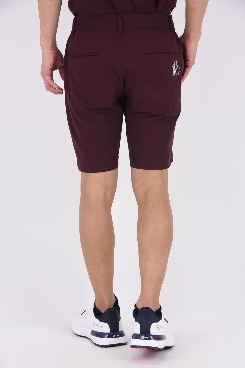 【26SS】 LUXE MESH SHORTS / 接触冷感 微細メッシュ生地 ショートパンツ (バーガンディ)