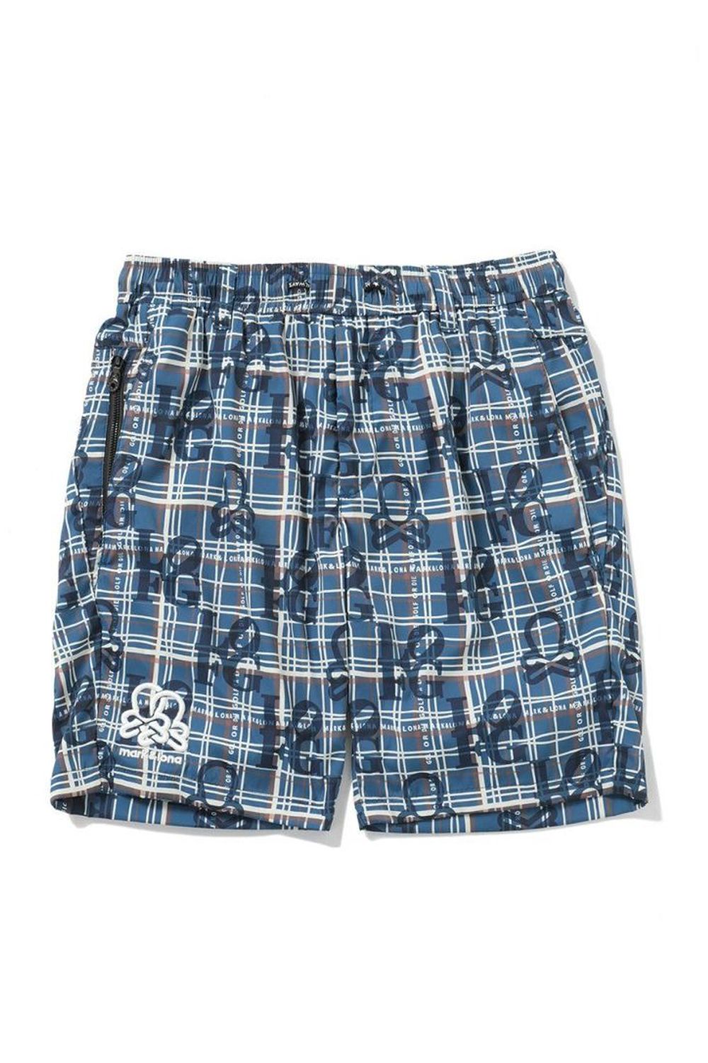MARK&LONA - 【2025AW】 BACK SPIN LINED SHORTS / 軽量