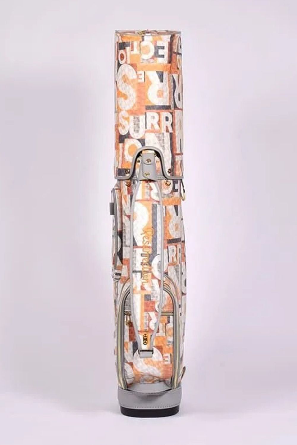 【26SS】【銀行振込・代金引換不可】【返品・交換不可】 RALLINA AP (ラリーナ) / ブランドオリジナルテキスタイル カートタイプ キャディバッグ (デイタイムジャンクション)*