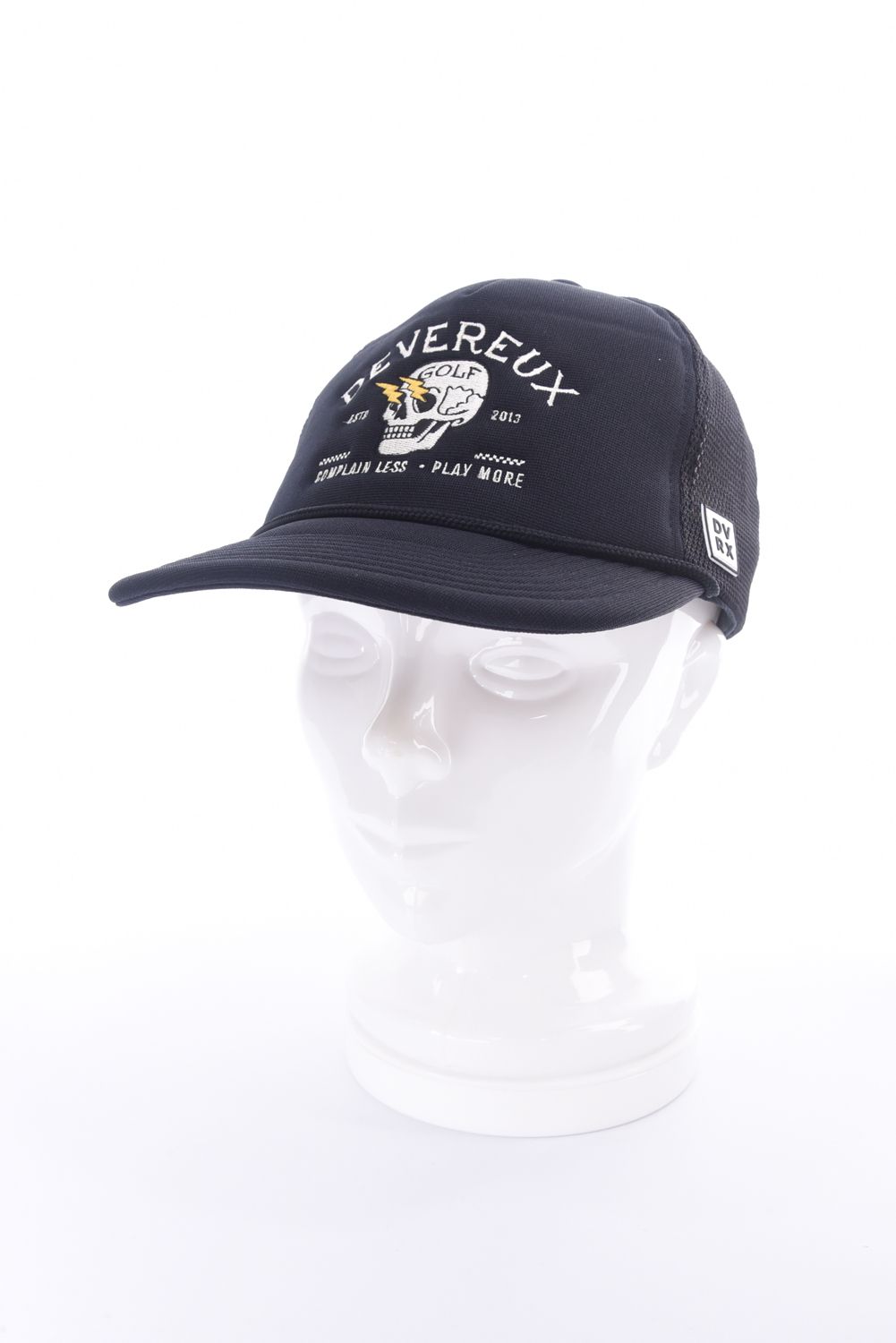【26SS】 DVG CAFE RACER CAP / カフェレーサー ベースボールキャップ (ブラック)