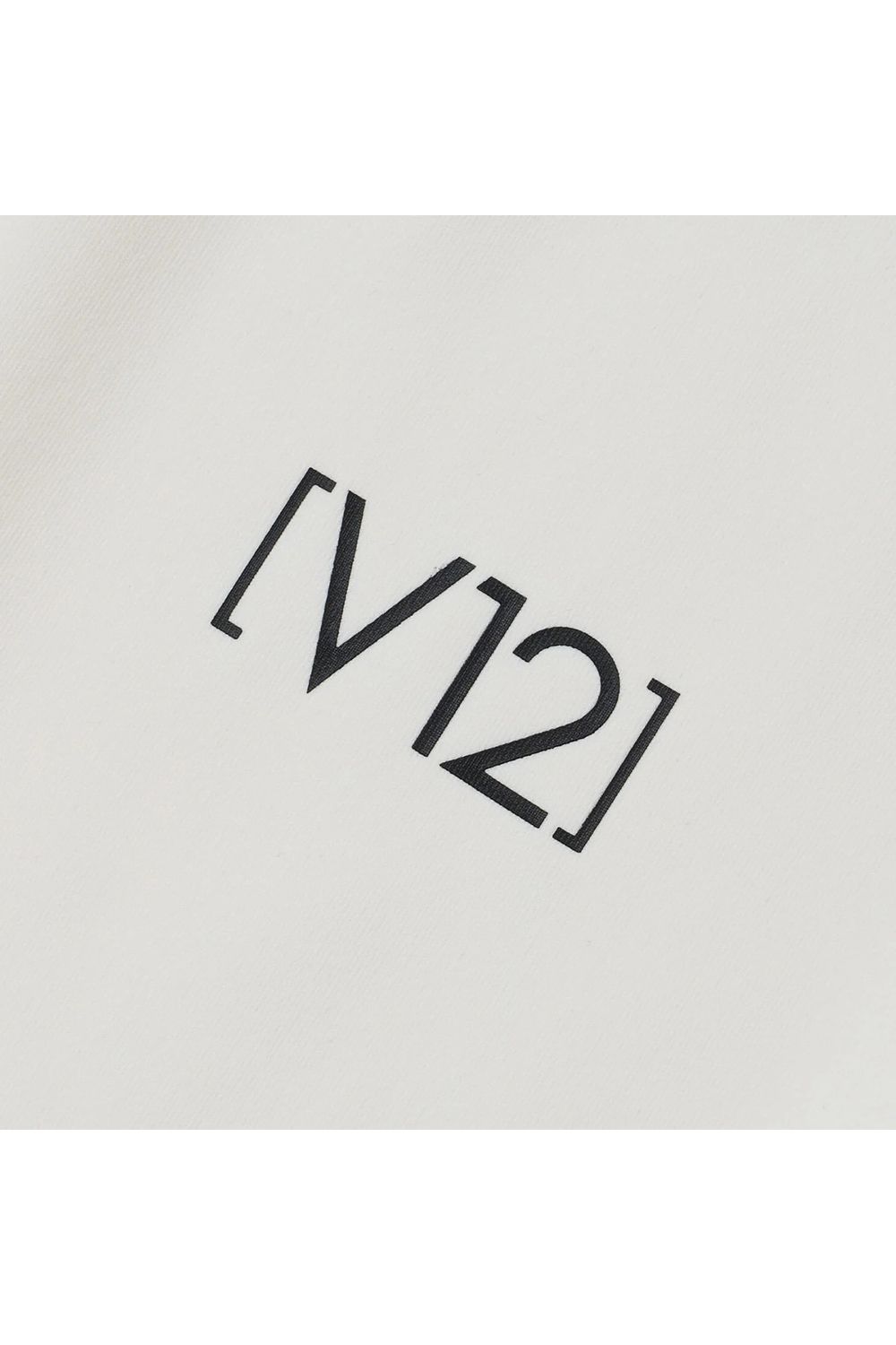 【26SS】【レディース】 ONE HAND MOCK / バイカラージャカード モックネックTシャツ (ホワイト)