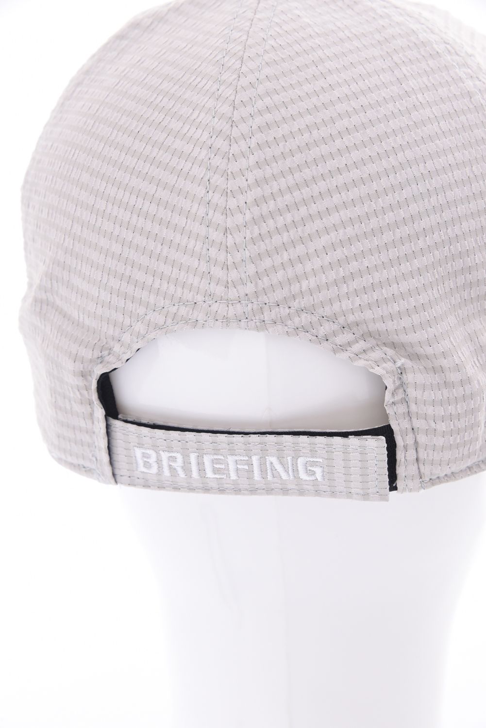 【26SS】【レディース】 WOMEN’S SEERSUCKER CORD STRAP CAP / シアサッカー コードストラップ付き キャップ (ベージュ)