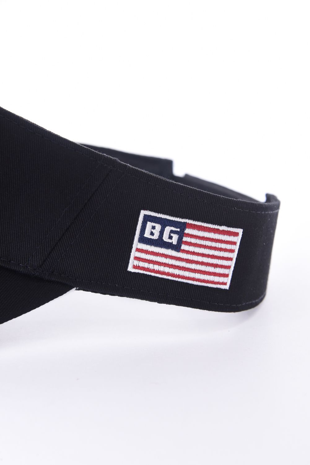 【26SS】 MEN’S BASIC VISOR / ベーシック ブランドロゴ サンバイザー (ブラック)