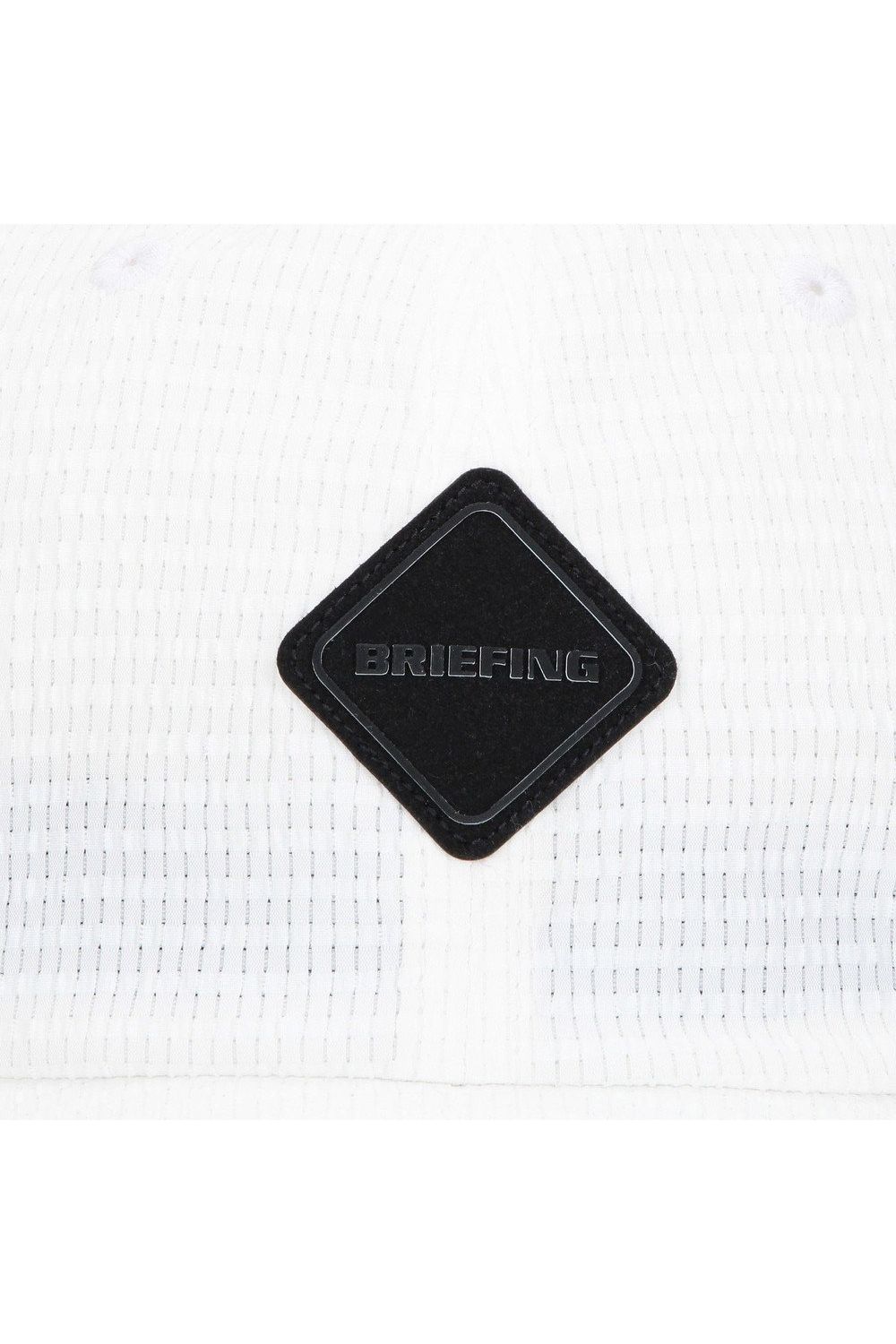 【26SS】 MEN’S SEERSUCKER CAP / シアサッカー ダイヤモンドロゴ キャップ (ホワイト)