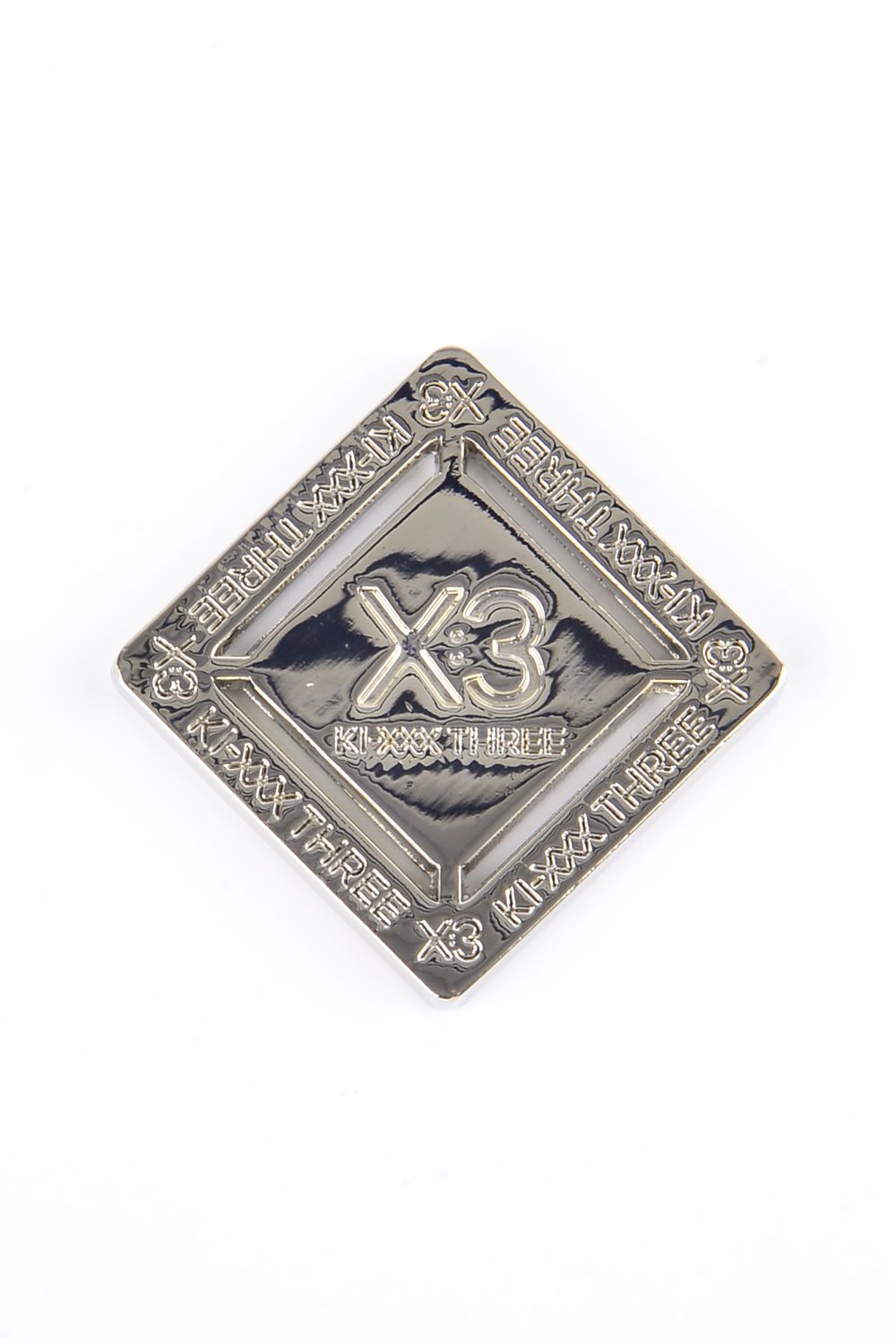 【26SS】【プレゼント好適品】 PLATE MARKER "SQUARE" / プレートマーカー スクエア (シルバー/ピンク)