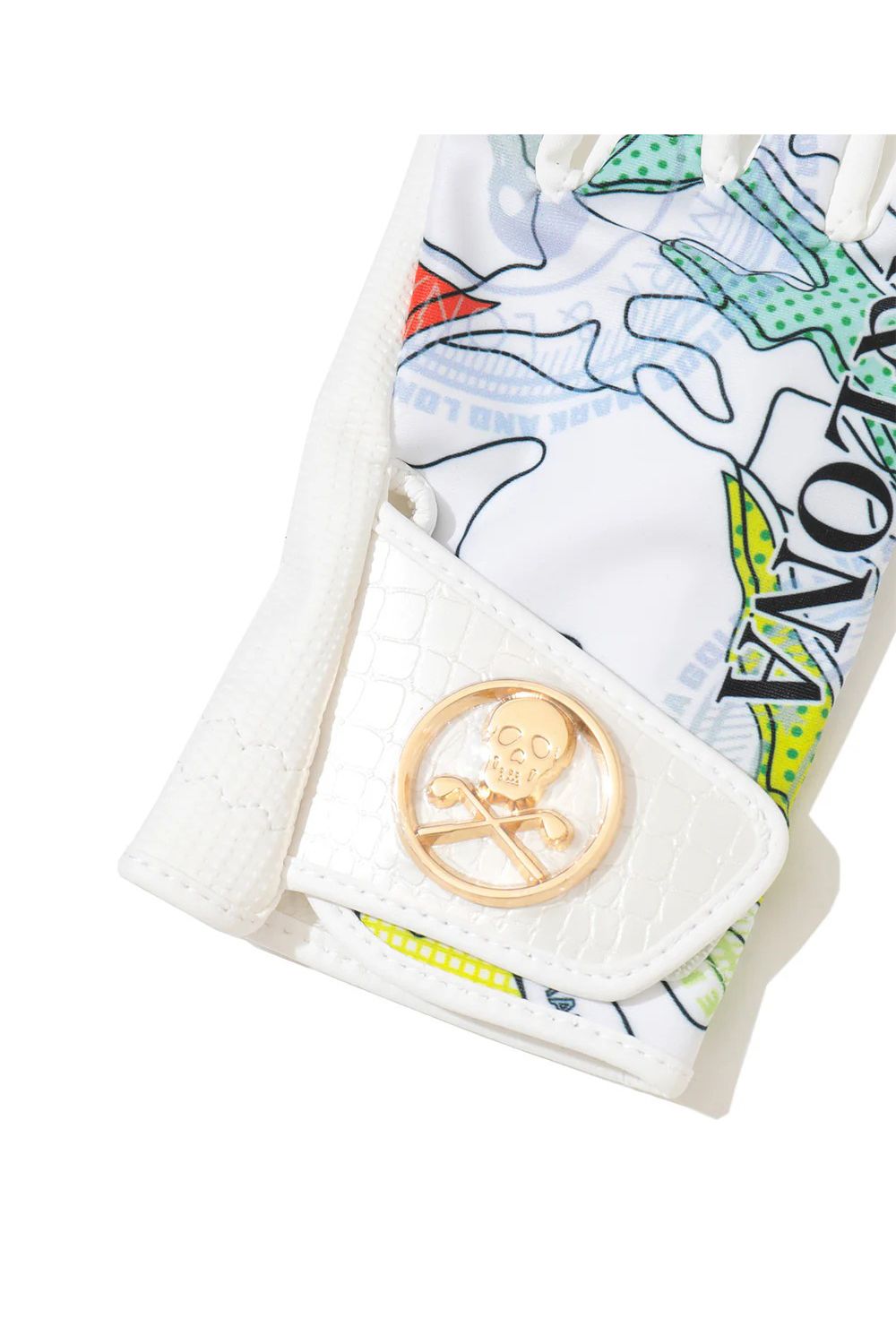 【26SS】 AXON CAMO GLOVE / カモフラージュプリント 左手用グローブ (ホワイト)