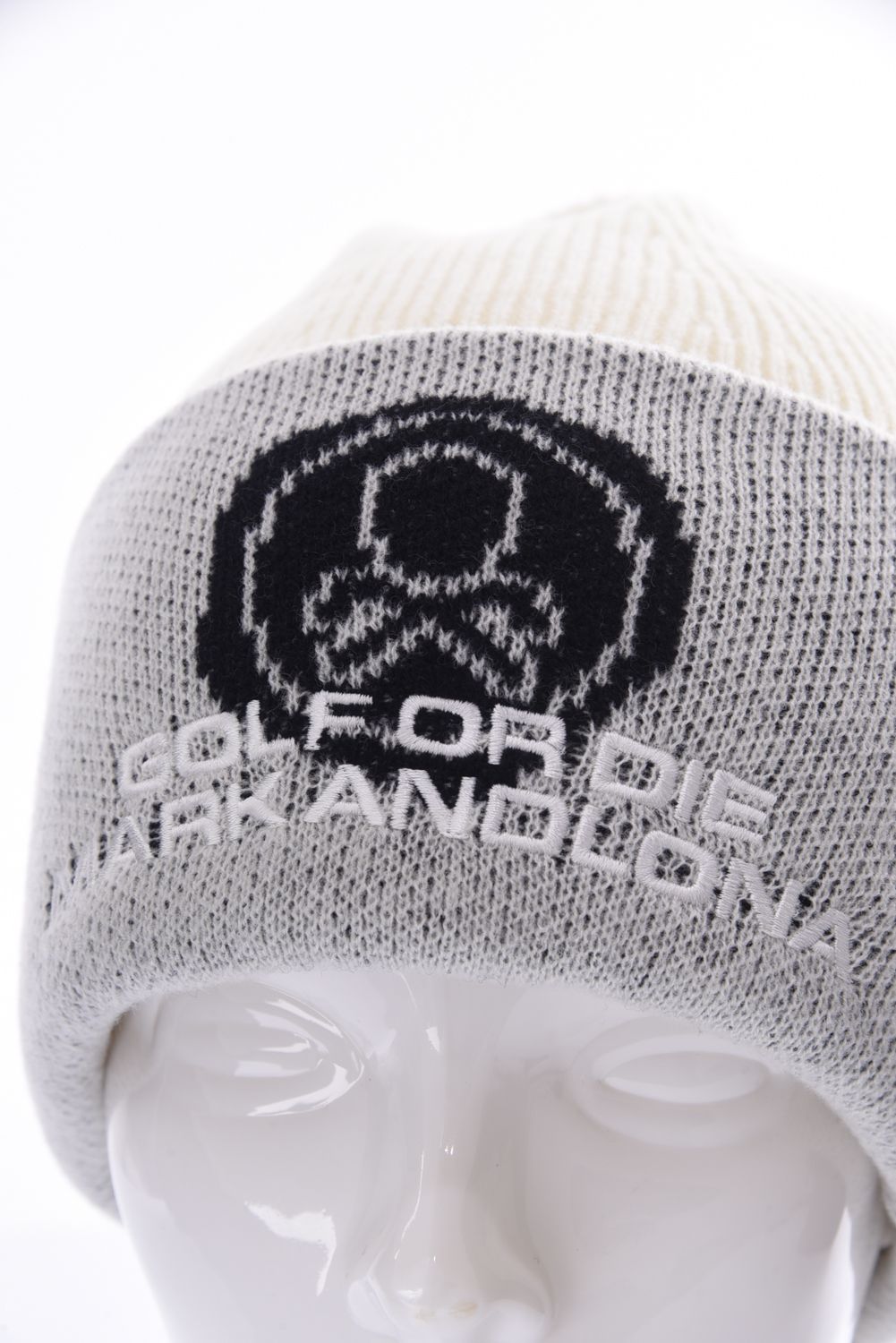 RUSTY BEANIE KNIT CAP / ウールアクリル ニット キャップ (アイボリー)