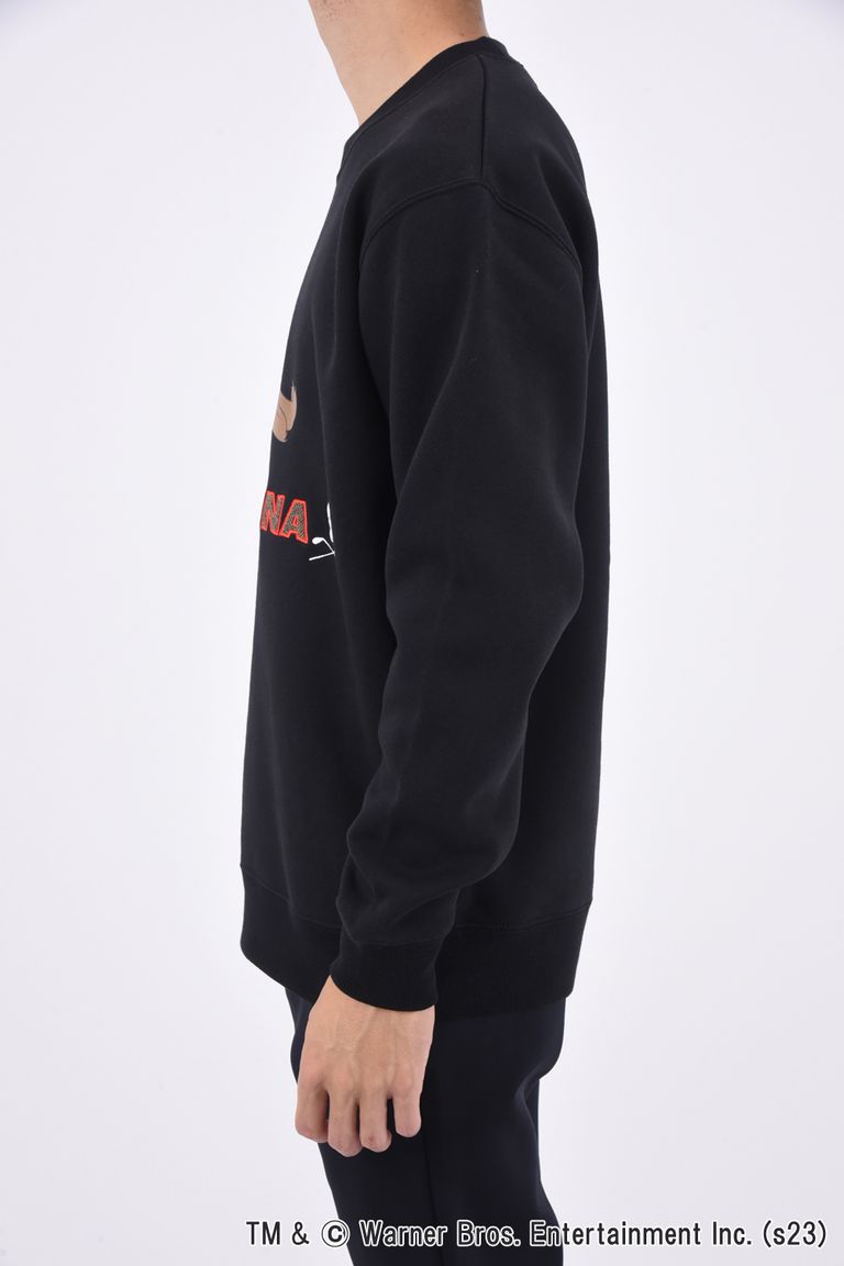 MARK&LONA - WILE E APPLIQUE CREW SWEAT / LOONEY TUNES 
