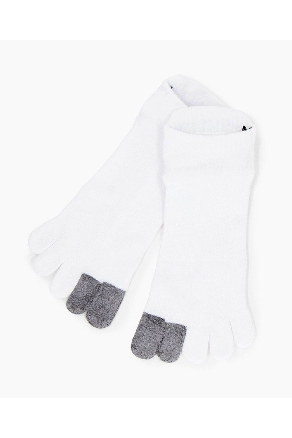 【26SS】 MEN'S CORDURA 5-TOE SOCKS / コーデュラコットン 5本指ショートソックス (ホワイト)