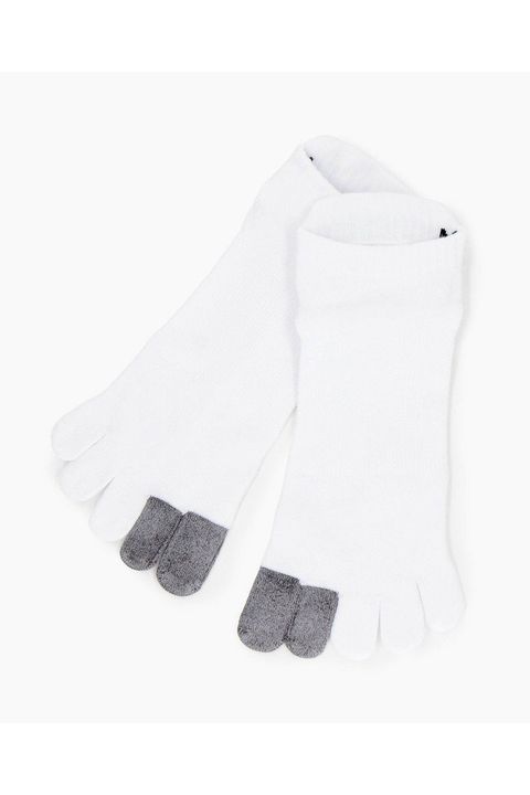【26SS】 MEN'S CORDURA 5-TOE SOCKS / コーデュラコットン 5本指ショートソックス (ホワイト)