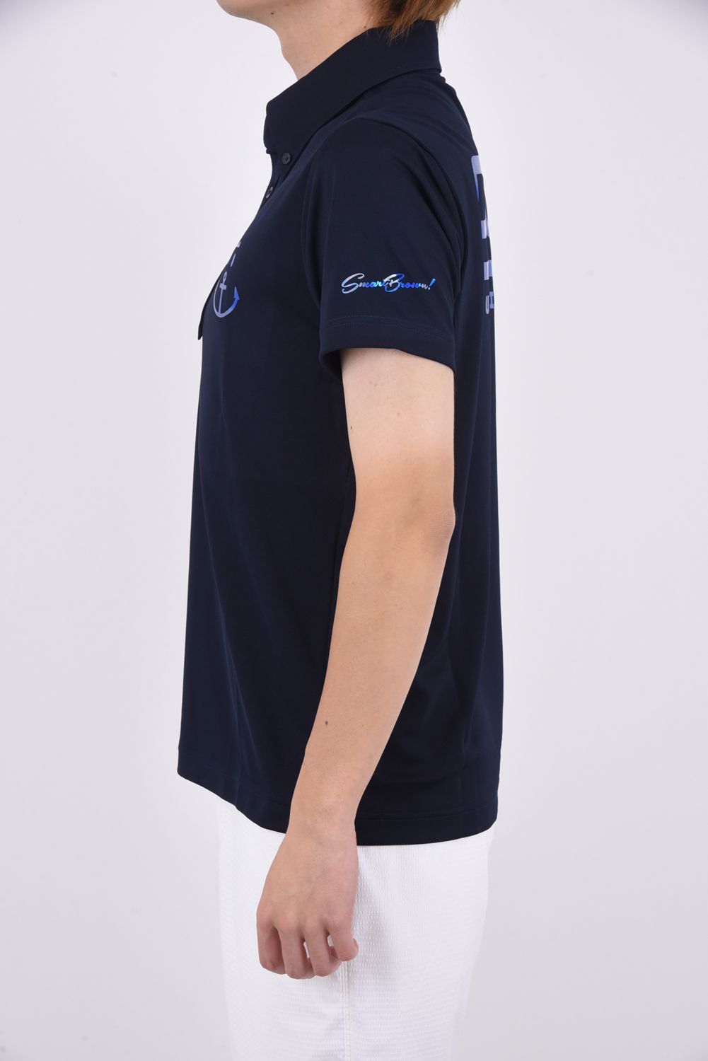 muta - POLO / レンチキュラーシート ロゴデザイン ポロシャツ 