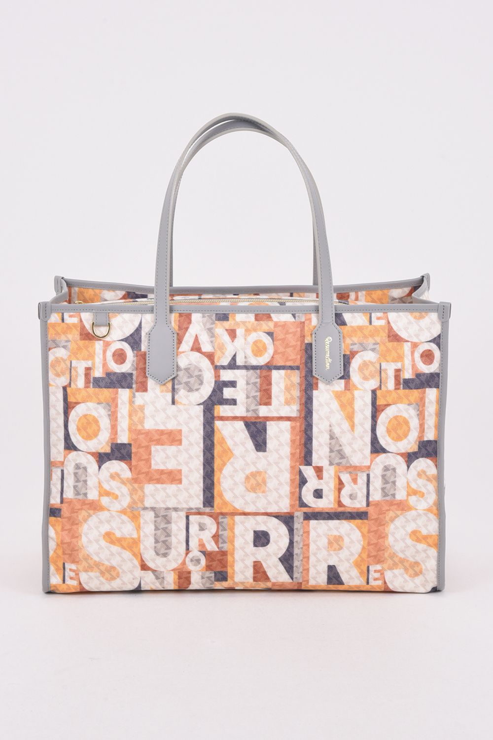 【26SS】  LANIUS SQUARE BIG (ラニウス スクエア ビッグ) / ブランドオリジナルテキスタイル ボストンバッグ （デイタイムジャンクション）*