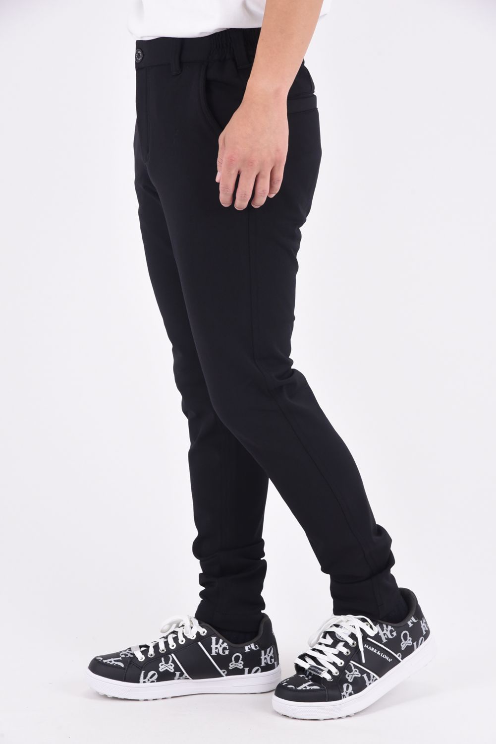 【25AW】 HEAT PERFORMER SLACKS / HEAT PERFORMA®ツイル 裏起毛 スラックス (ブラック)
