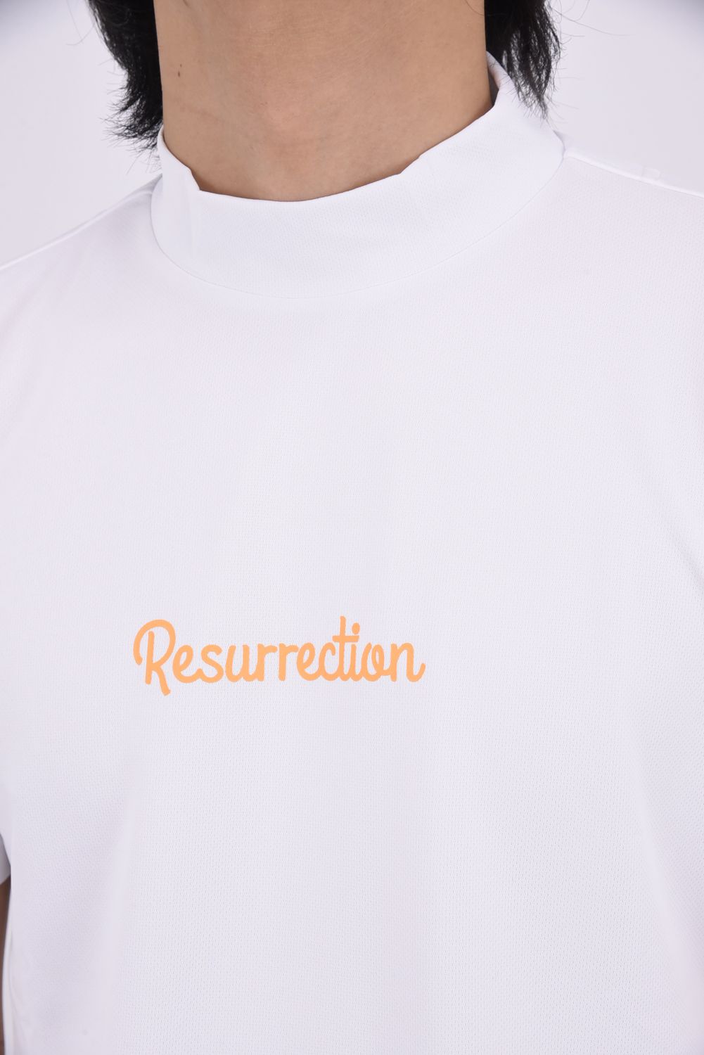 【26SS】 MENS NEONLOGO MOCK NECK / ネオン ロゴ モックネック (ホワイト)*