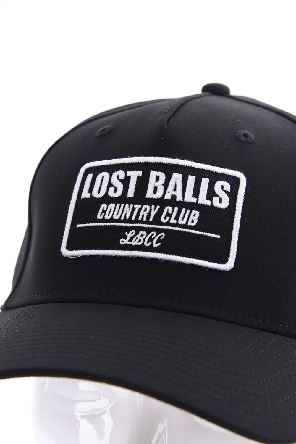 【26AW】 LBCC CAP / ゴルフフレーズワッペン キャップ (ブラック)