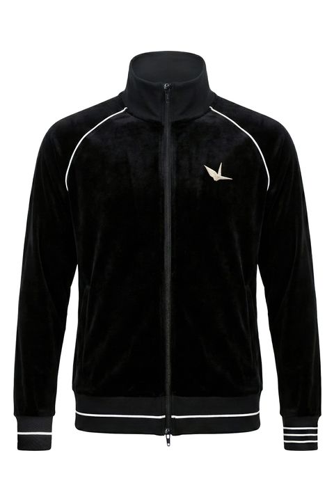 【26AW】 Velour Piping Jacket / ベロア パイピングジャケット (ブラック)