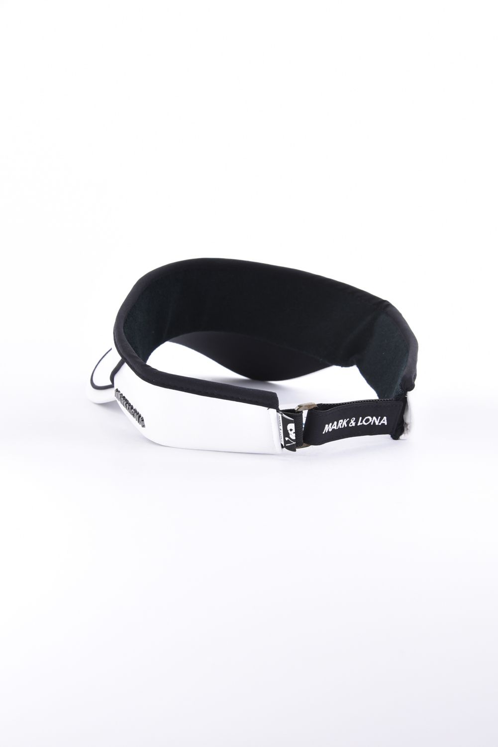 【26AW】 FRAKTUR PIPING VISOR / ブラックレターフォントロゴ パイピング サンバイザー (ホワイト)