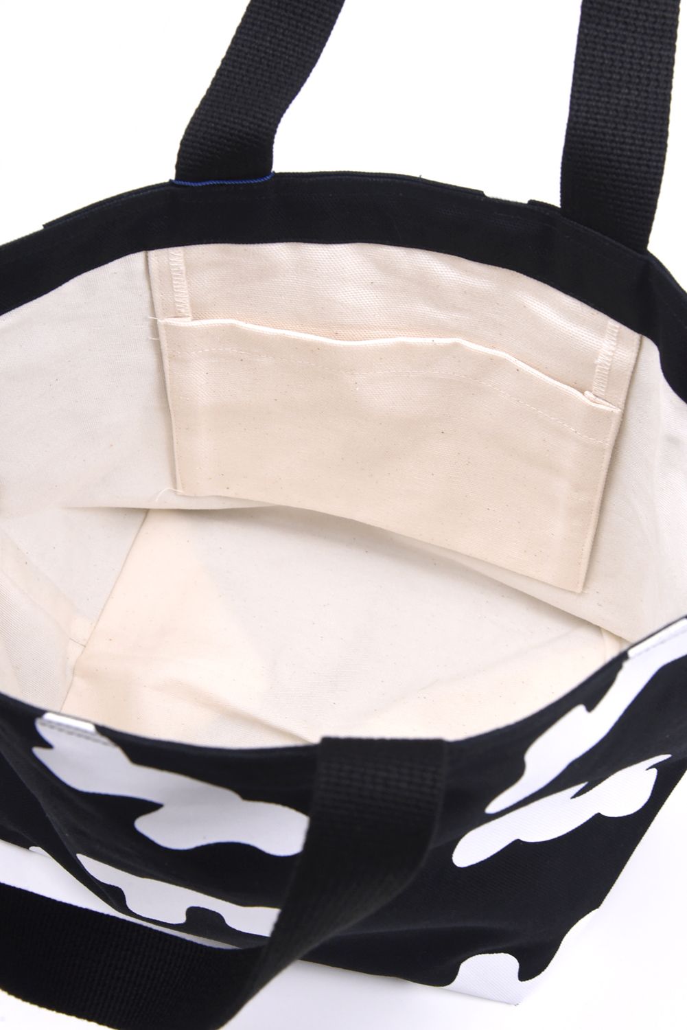 【26SS】 CLOUD WAVE LOGO ECO BAG / クラウドウェーブ エコバック (ブラック)