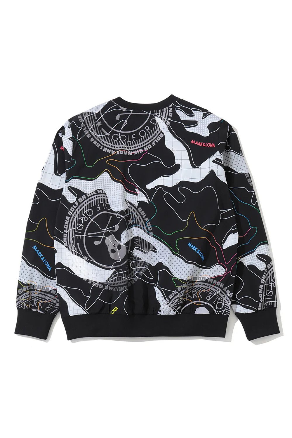 【26SS】 AXON CAMO PERFORMANCE SNEAD JK / 軽量ナイロンタフタ カモフラージュプリント スニードジャック (ブラック)