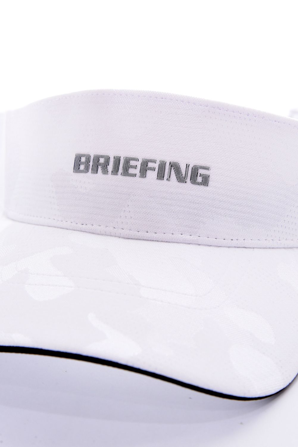 【26SS】 MEN'S CAMO JQ VISOR / カモフラージュジャカード サンバイザー (ホワイト)