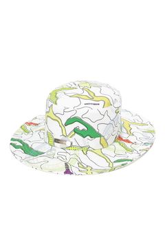 【26SS】 AXON CAMO FIELD HAT / ポリエステルツイル カモフラージュプリント サファリハット (ホワイト)