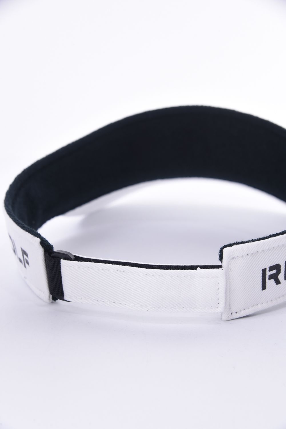 RS GOLF VISOR / ブランドロゴ サンバイザー ホワイト