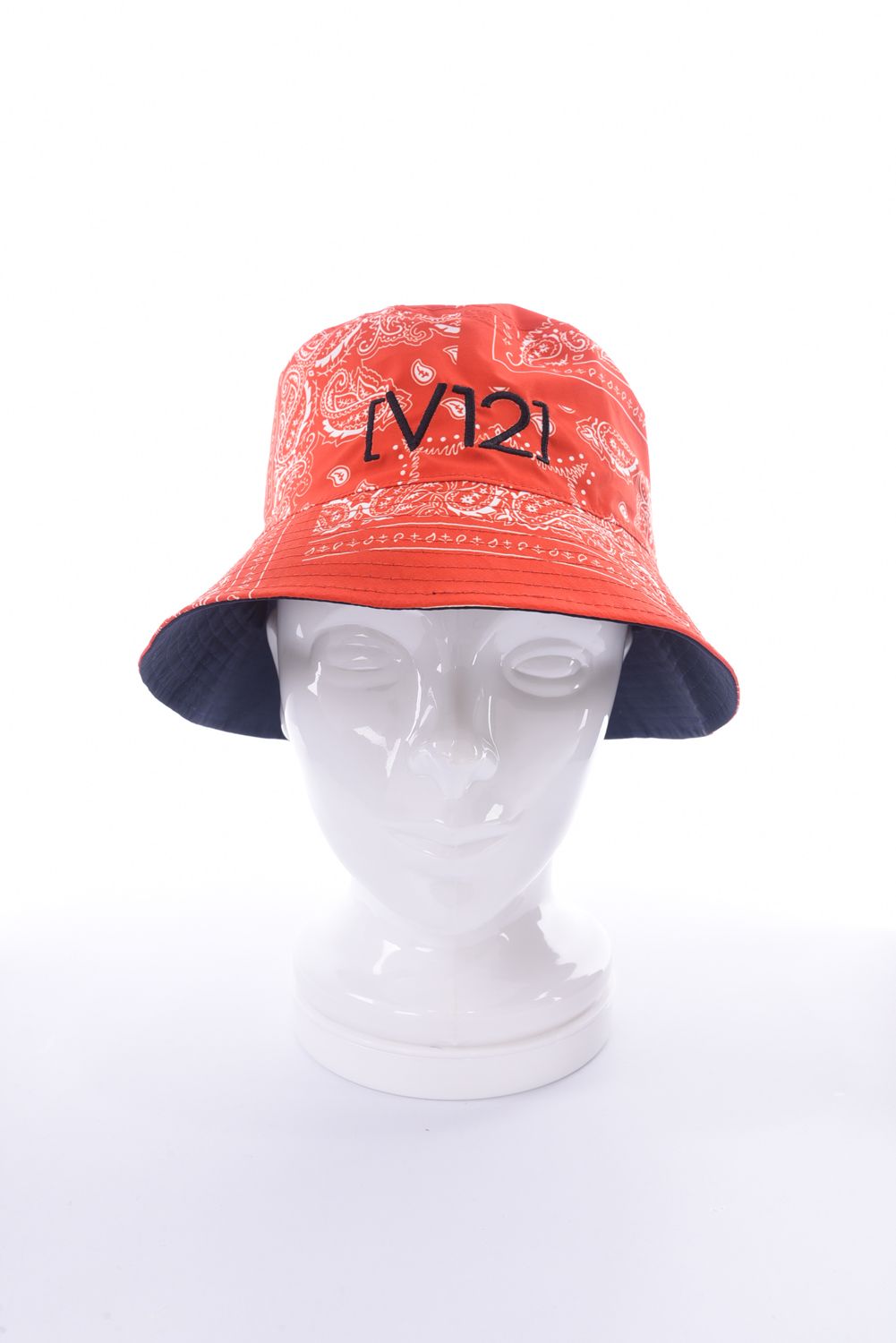 V12 - 【LEONコラボモデル】 REVERSIBLE BANDANA HAT / V12ロゴ