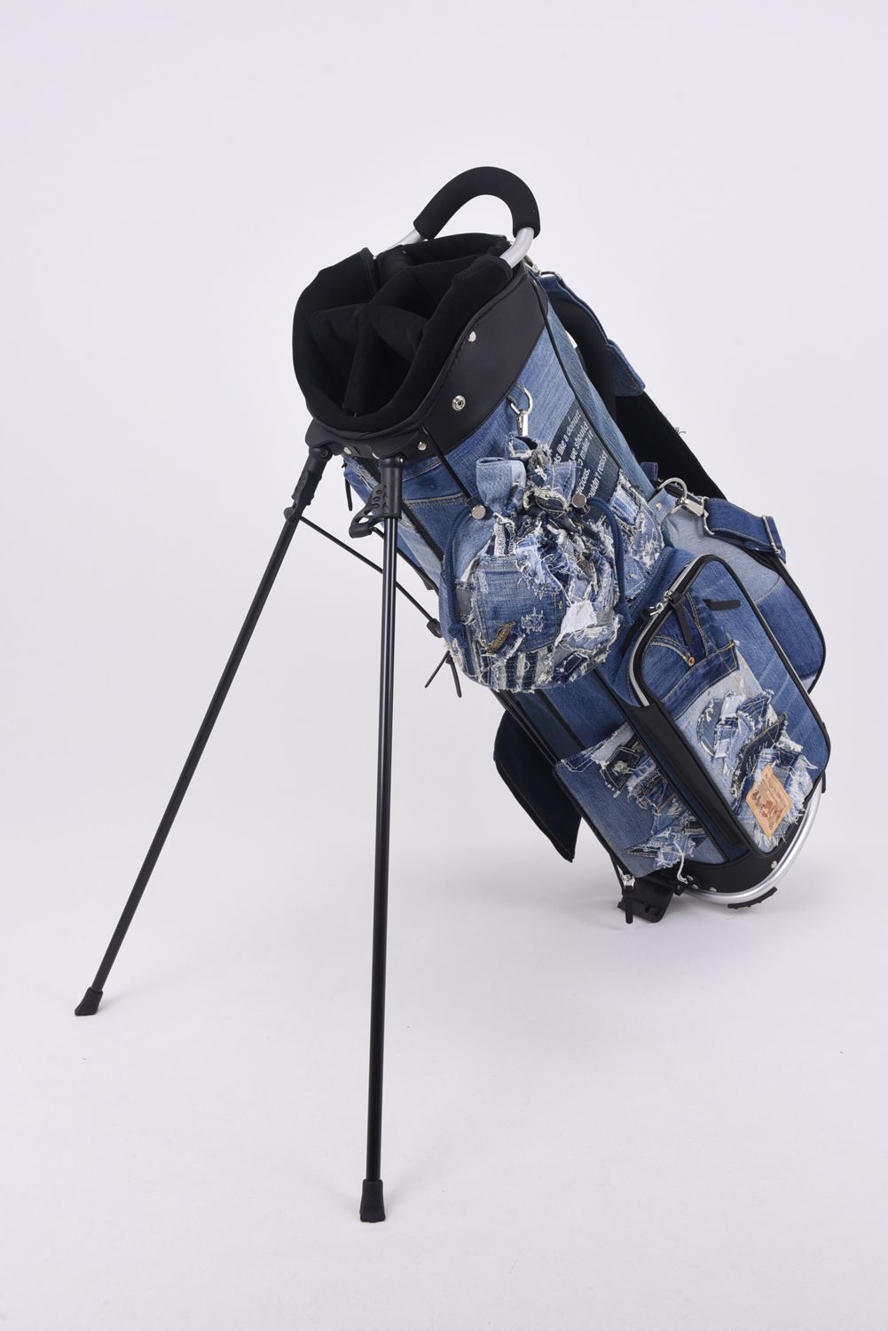 【銀行振込・代金引換不可】【返品・交換不可】 ヴィンテージ501デニム スタンド キャディバッグ