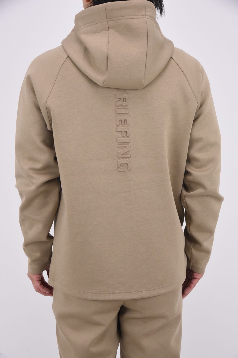 【25AW】 MEN'S WARM 3D LOGO PARKA / ダンボールニット 3D ロゴパーカー (ベージュ)