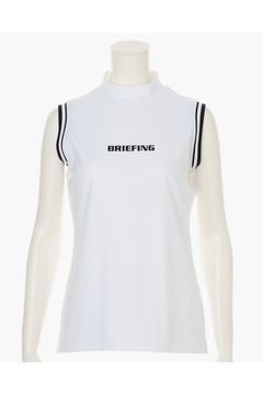 【26SS】【レディース】 WOMEN’S TOUR NS HIGHNECK / ブランドロゴ ノースリーブ ハイネックトップス (ホワイト)