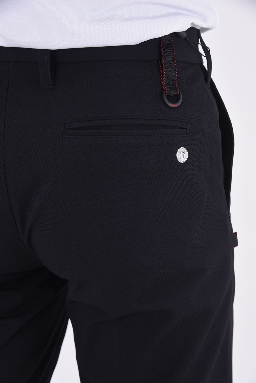 BRIEFING - MENS STRETCH DOBBY DRESS SHORT PANTS / ドビー織