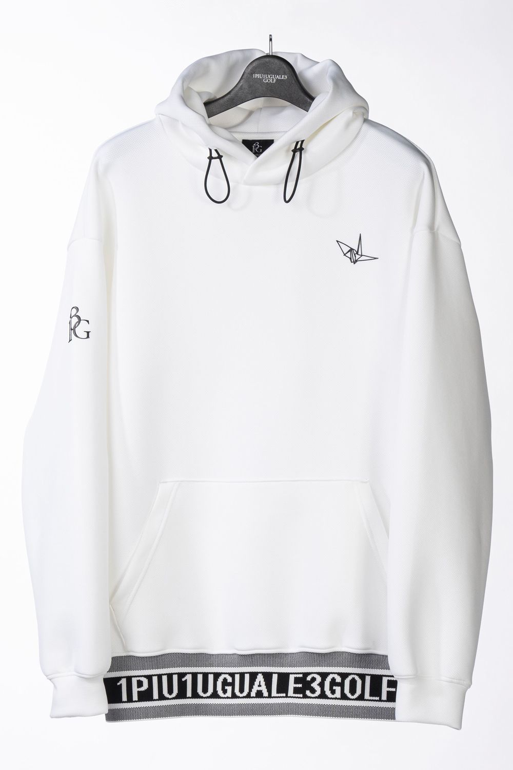 1PIU1UGUALE3 GOLF - LOGO RIB PULLOVER / ブランド アイコン