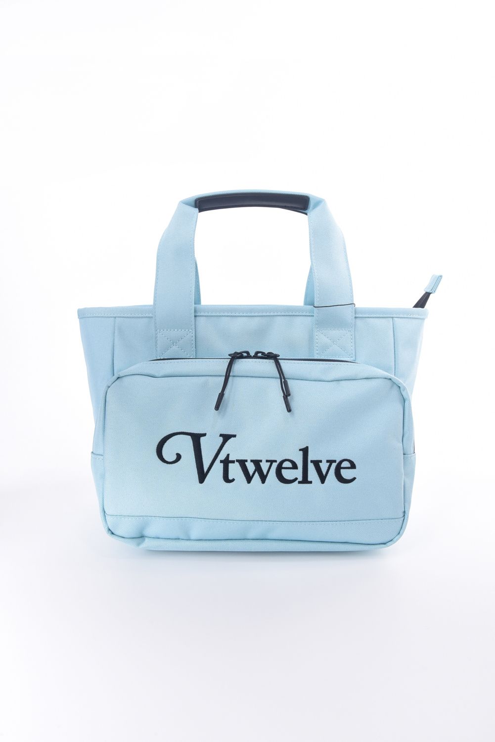 【26SS】 ZP CART BAG / ZP CART BAG / ブランドロゴ刺繍 保冷ポケット付きカートバッグ (ターコイズ)