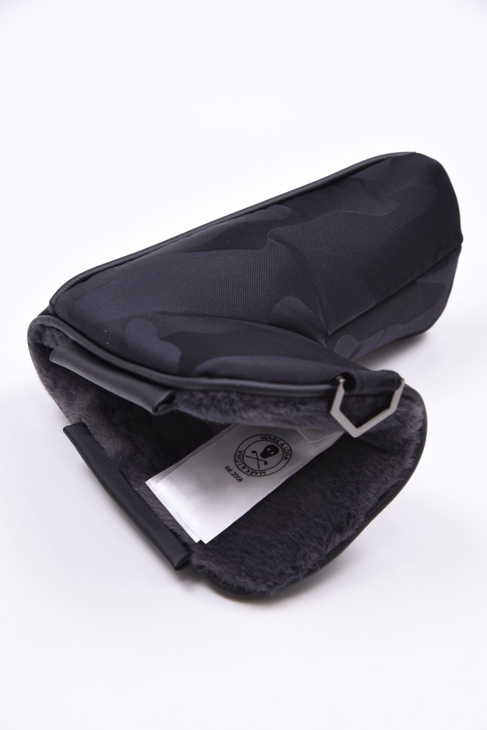 【26AW】 PREMIUM GAUGE PUTTER COVER / コーデュラナイロン スカルカモジャカード ピンタイプ パターカバー (ブラック)